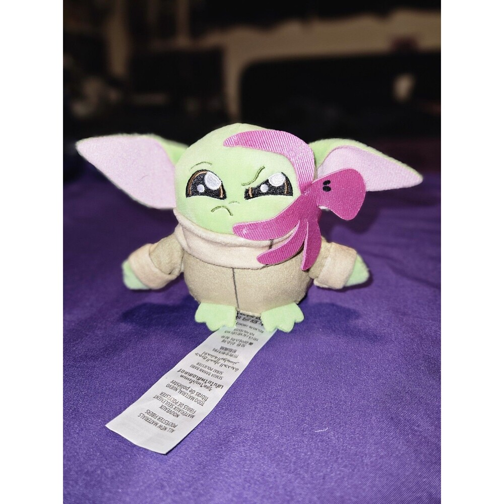 Disney Parks Grogu Mystery Plush 4” Star Wars The Mandalorian Pink Octopus Squid